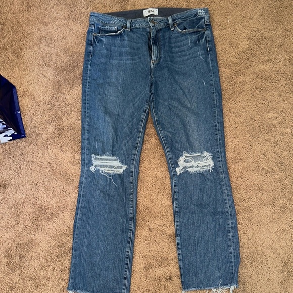 PAIGE Denim - PAIGE jacqueline straight jeans size 31